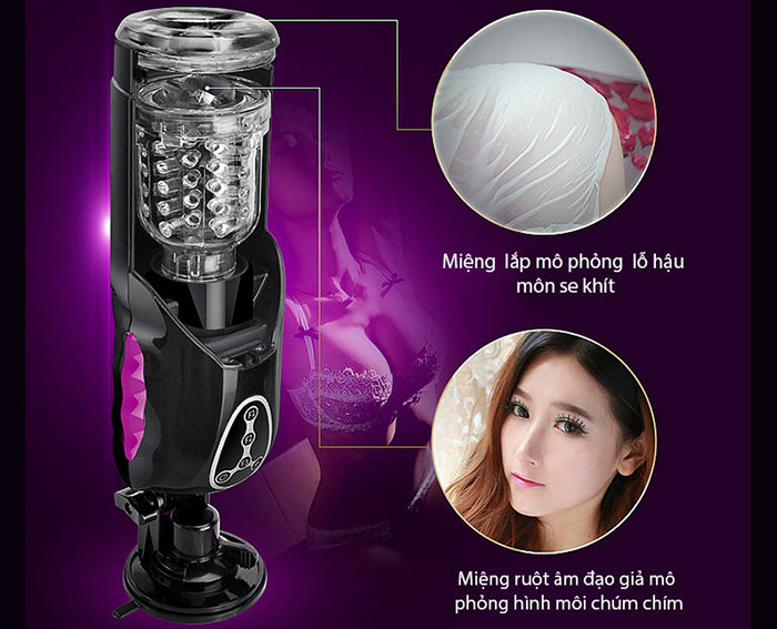 máy thủ dâm tự động cao cấp gắn tường