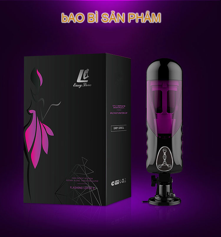 máy thủ dâm tự động cao cấp xoay rung thụt