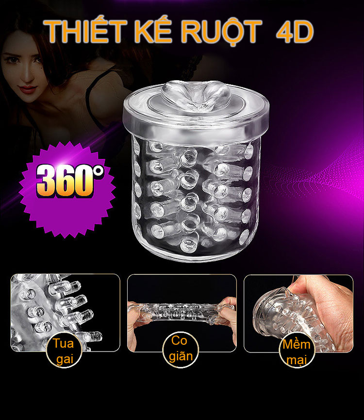máy thủ dâm tự động gắn tường cao cấp