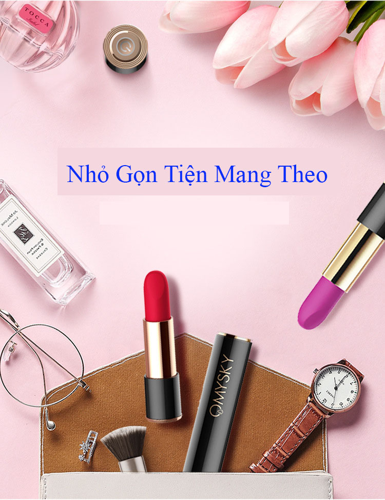 Thỏi Son Omysky 10 Chế Độ Rung Nhỏ Gọn Tiện Lợi