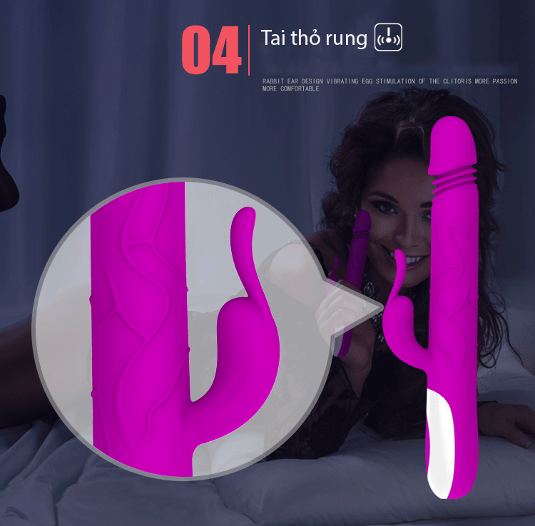 dương vật giả rung thụt tự sướng